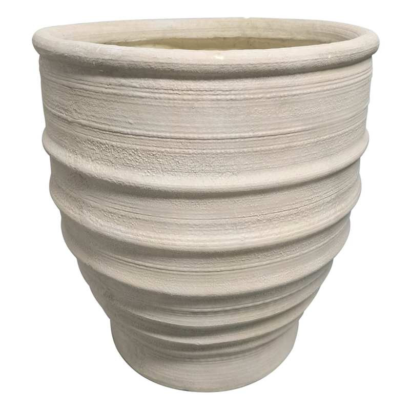 Neutral Resin Outdoor Planter, 19" | At Home