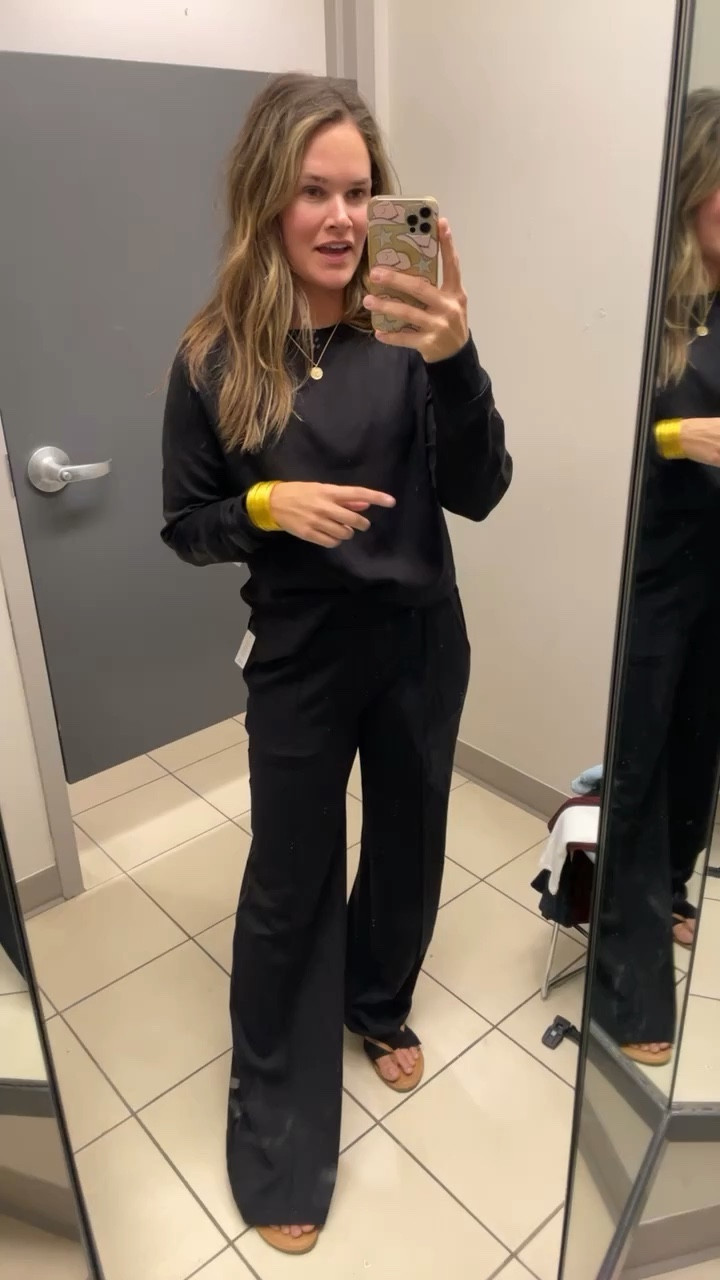 Like and comment “LINK” to have link sent directly to your message. Loving these sets from JCPenney. The ribbon on the side really elevates them. The feel and quality remind me of Spanx and fit is 10/10. In a small in both - sizes are going quick ✨ 
.
#jcpenney #loungesets #loungewear #casualoutfit #casualstyle #lounge #loungewear

#LTKSeasonal #LTKfindsunder50 #LTKover40