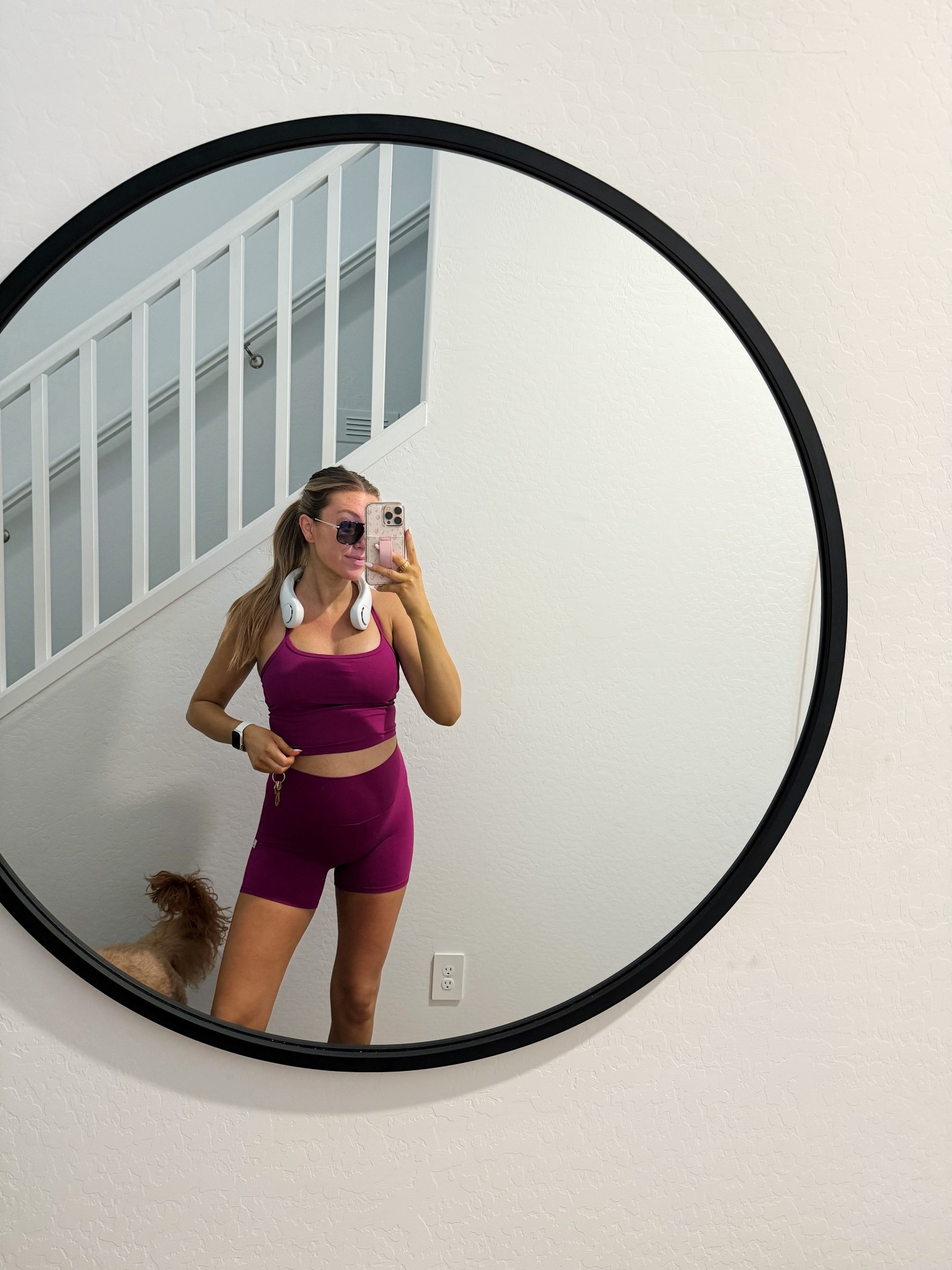 Obsessed with this set! Wearing mediums in both! 