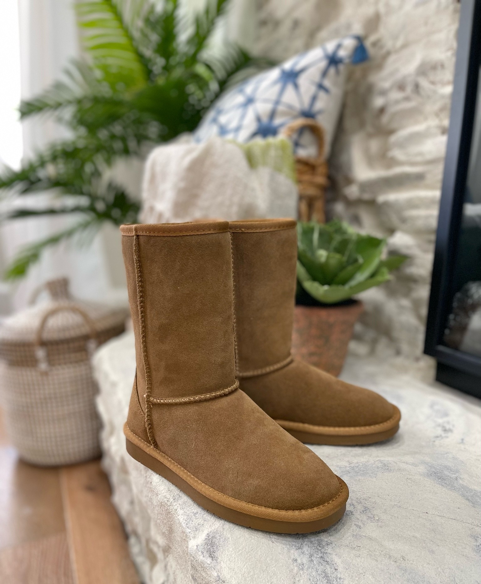 Ugg look alike from Amazon! Size 8, TTS. Look and feel just like my Uggs! #ugg #uggboots #amazon #amazonfinds #founditonamazon #amazonfashion

#LTKsalealert #LTKunder50 #LTKshoecrush