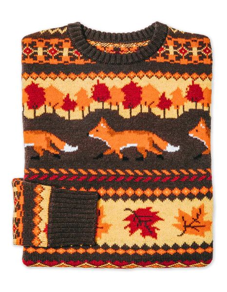 The Fox and the Foliage Sweater | Kiel James Patrick