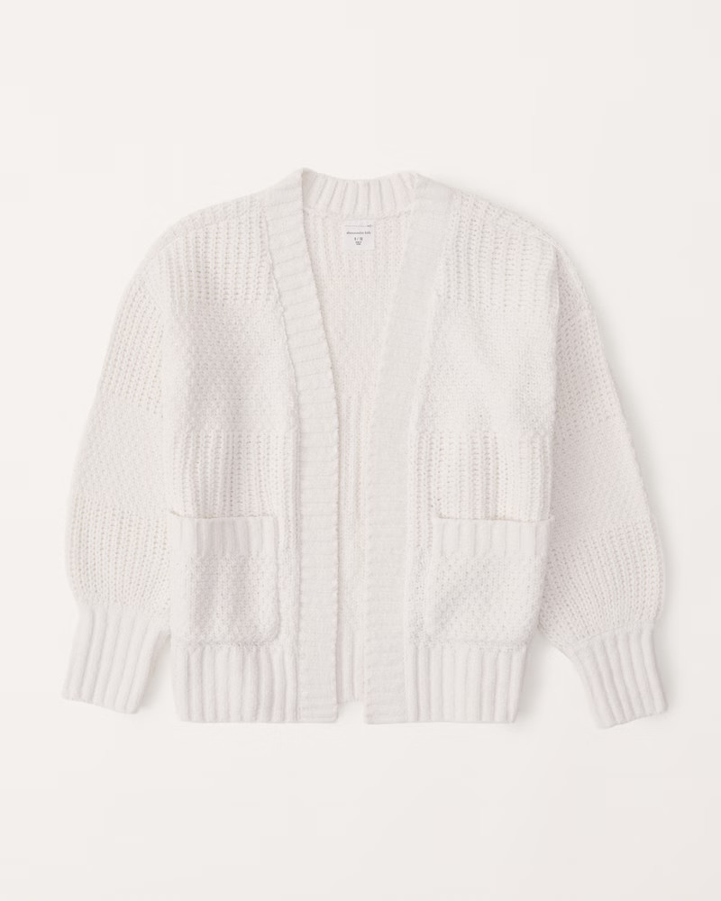 long non-closure cardigan | Abercrombie & Fitch (US)