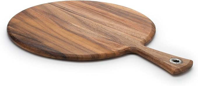 Ironwood Gourmet Round Provencale Paddle Round, Acacia Wood 0.5 x 12 x 16 inches | Amazon (US)
