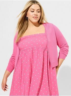 Fitted Long Sleeve Shrug Sweater | Torrid (US & Canada)