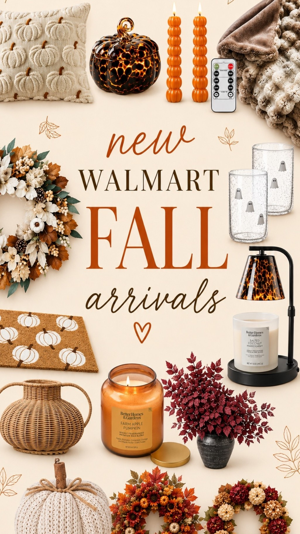 New WALMART Fall arrivals 🍂

@Walmart #falldecor #fallhome #fall #homedecor