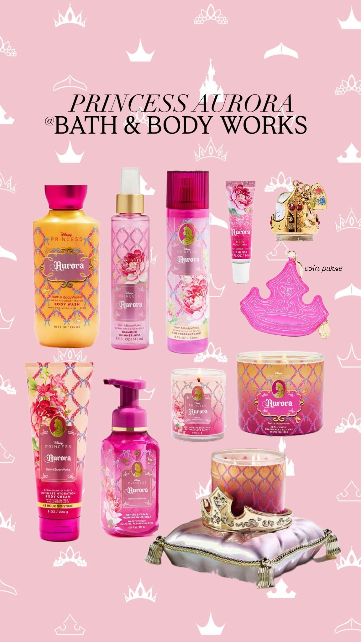 Princess Aurora at bath and body works 

#LTKSpringSale #LTKBeauty #LTKSaleAlert