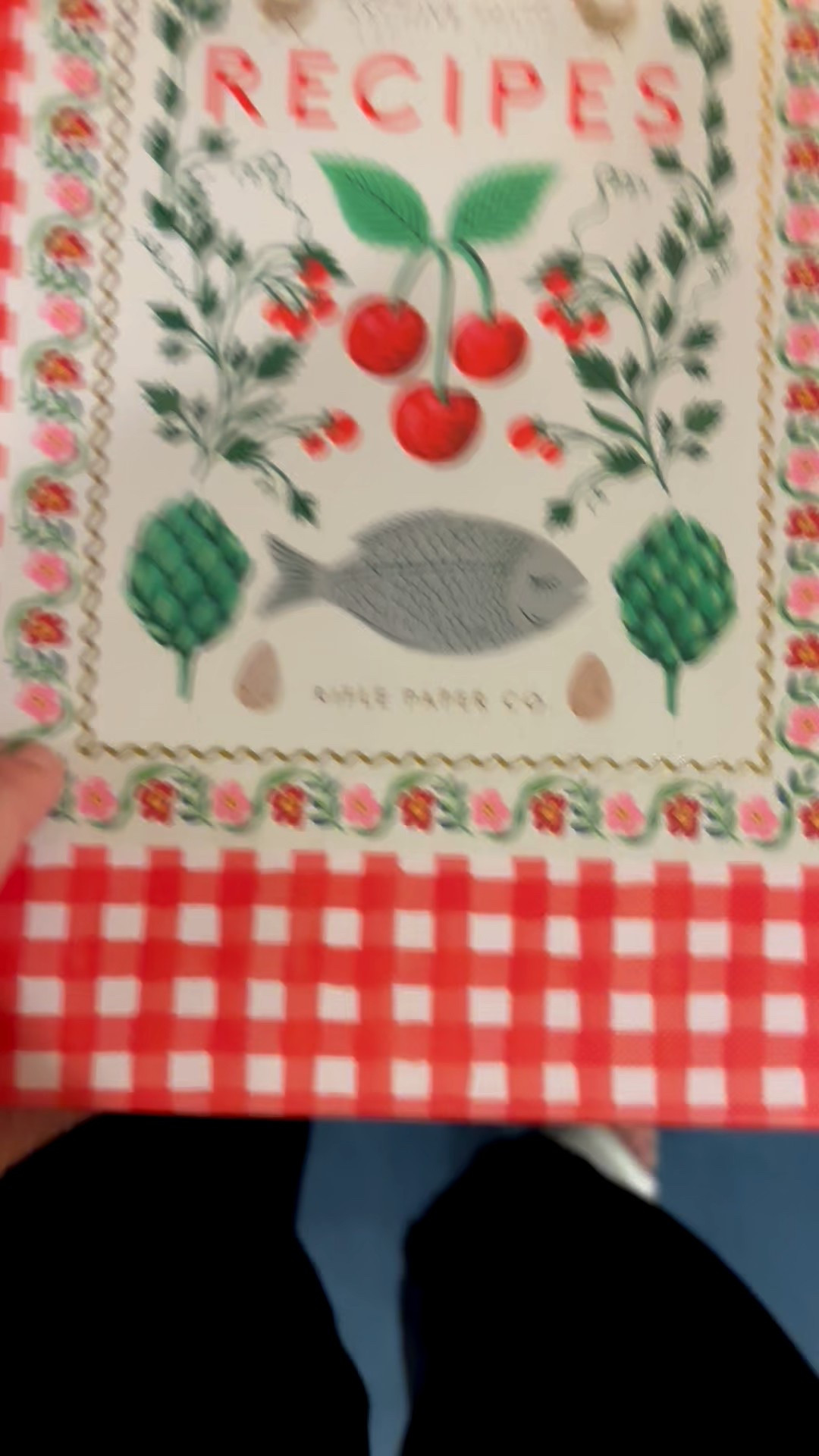 Found this beautiful recipe book in a bookstore. It’s even better IRL.

#LTKHome #LTKFindsUnder50