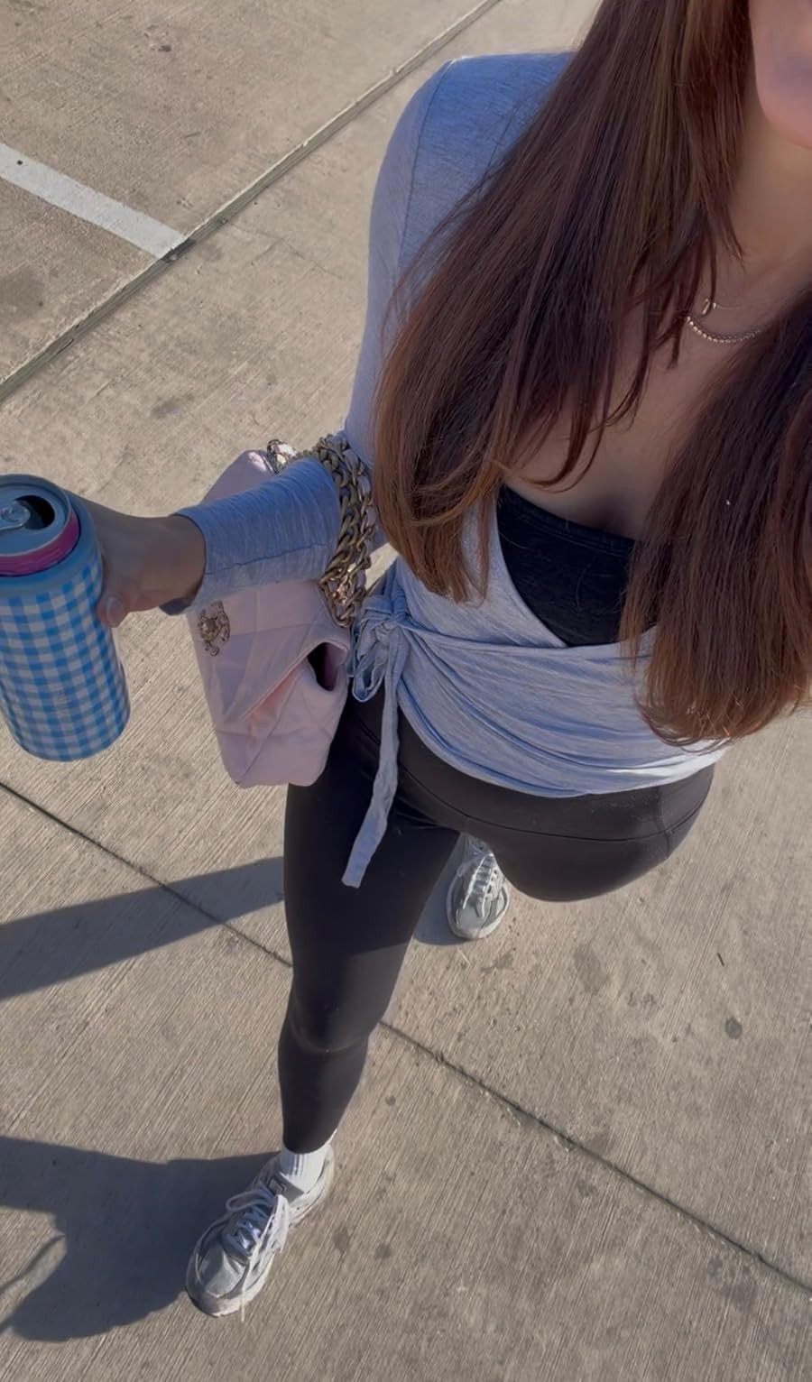 I can’t get enough of these wrap tops! Perfect way to elevate your workout sets 🤍

#LTKdayinmylife #LTKootd