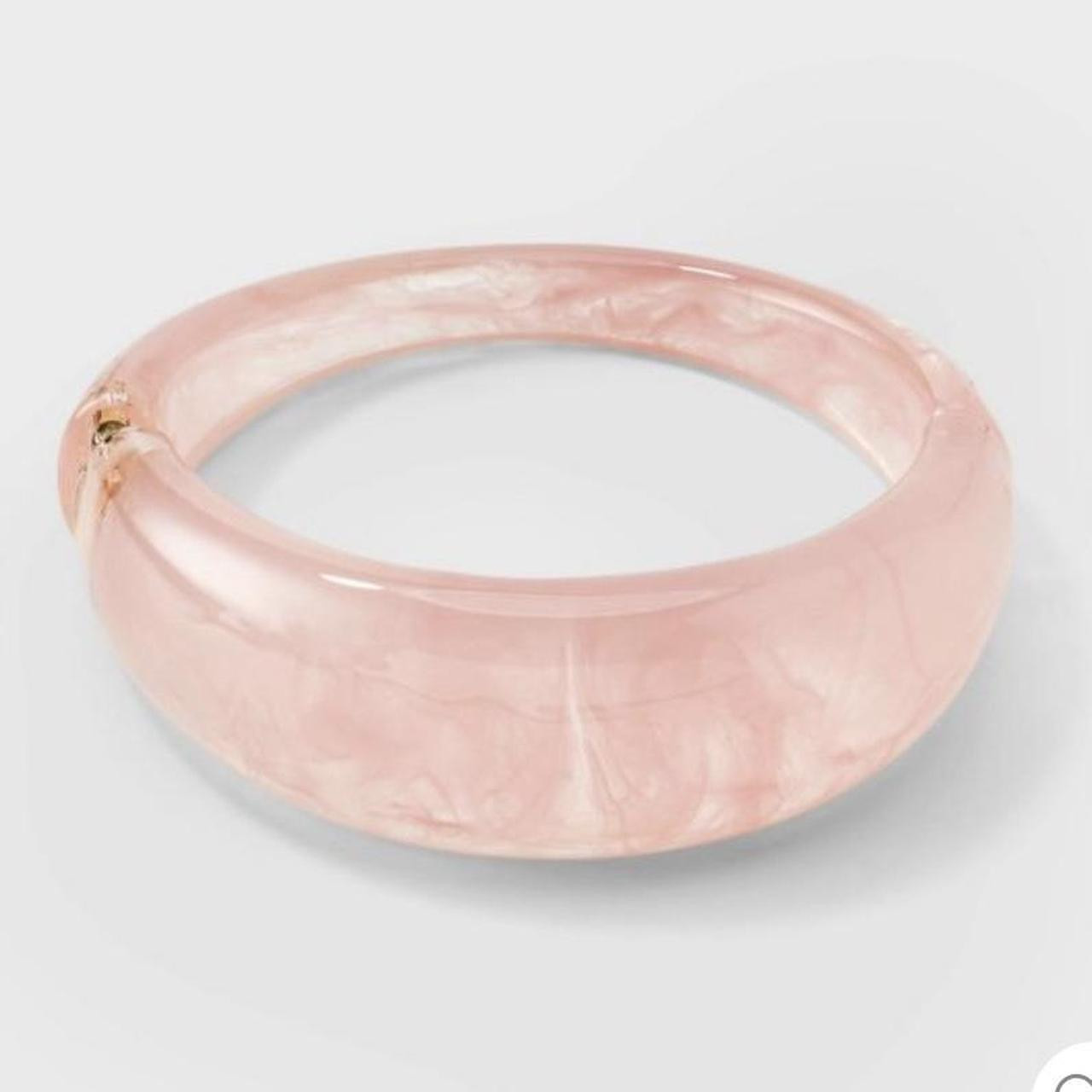 A New Day Women's Bracelet - Pink | Depop US