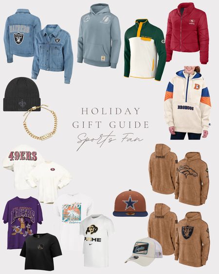 Holiday gift guide, sports gifts, gifts for him, gifts for her, sporty gifts, tomboy gifts, nfl gifts, football gifts 

#LTKHoliday #LTKGiftGuide #LTKSeasonal