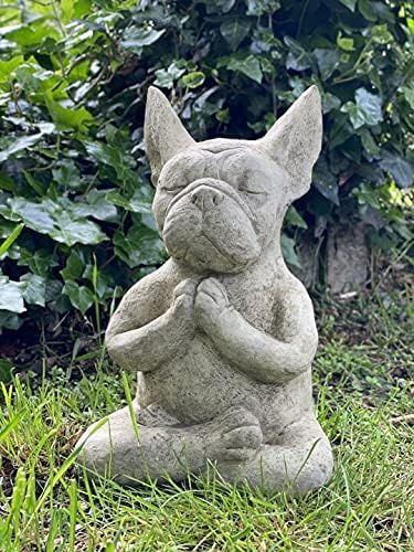 Komopesu Sitting French, French Decor, Bull Dog Ornament Figurines Ornament Statue Bulldogs Pedig... | Amazon (US)