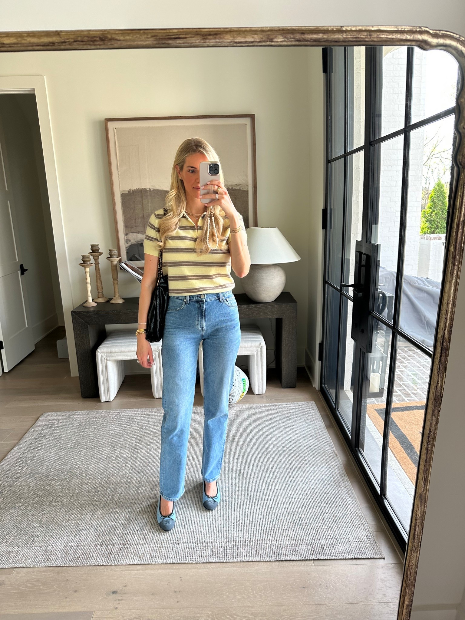 Cashmere polo and the best jeans ever! 

#LTKootd #LTKTall