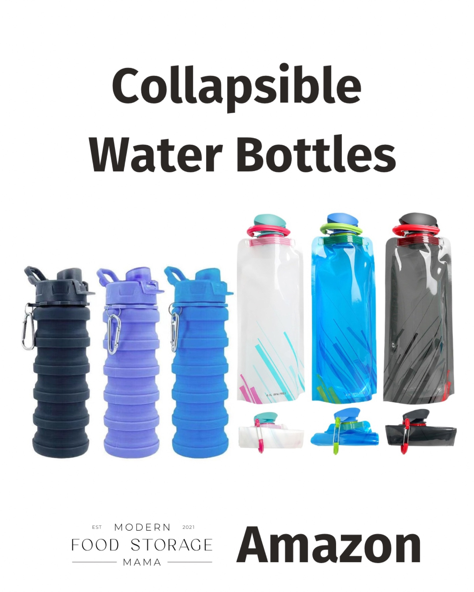 Do you want to put together an Emergency 72-Hour Kit (Bug-out-bag)? 

I highly recommend adding a collapsible water bottle to your emergency kit (as well as a water filter). In an emergency you NEED water and you need something to store water in! 

#LTKBacktoSchool #LTKTravel #LTKFitness