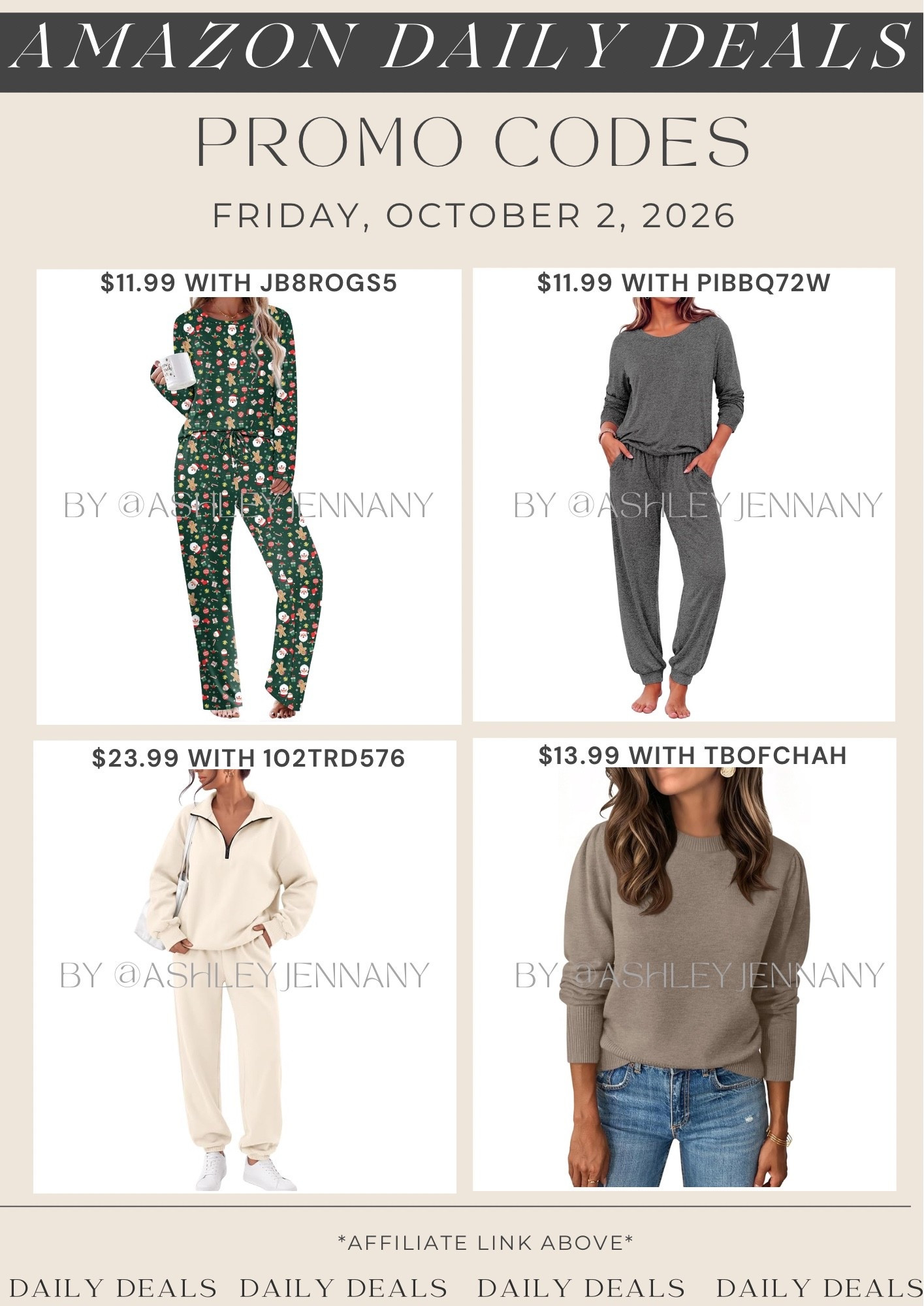 Amazon deals

#LTKMidsize #LTKSaleAlert #LTKootd