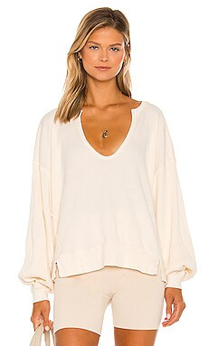 Free People Buttercup Thermal Top in Ecru from Revolve.com | Revolve Clothing (Global)