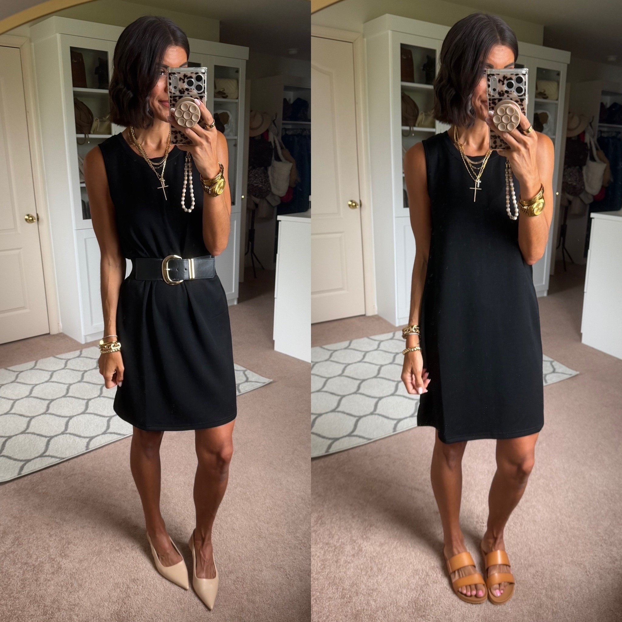 Amazon black dress for work or casual- size small in dress. Jeans fit tts

#LTKdayinmylife #LTKgrwm #LTKmomlife