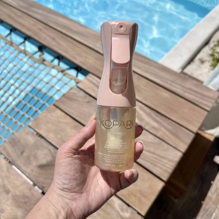 Restocked! I am HOOKED on the new Kopari Sun Glaze spray!!! SPF 42, continuous spray bottle and pretty shimmery finish! Unfortunately not on sale as it's in high demand... Will 🔗 all options to grab ⬇️! (#ad)

#LTKtravel #LTKbeauty #LTKswim
