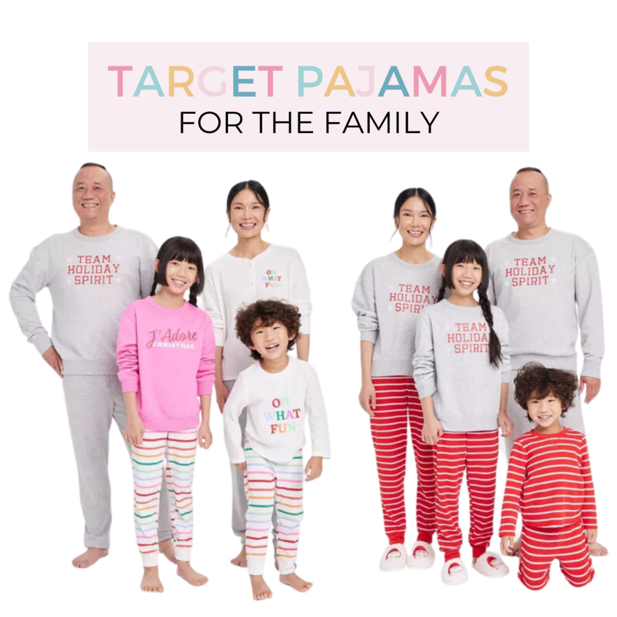 Target holiday pajamas for the whole family are on sale 30% off!

#LTKHolidaySale #LTKHoliday #LTKSeasonal