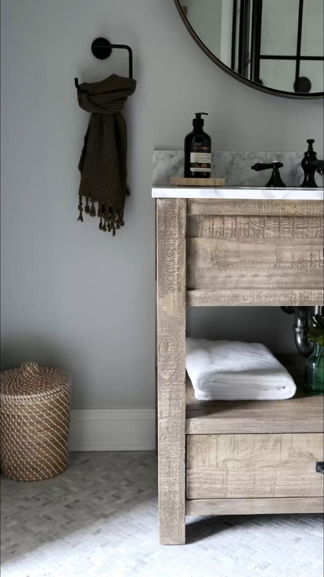 Small changes big impact!! 

My vanity is a a few years old from Pottery Barn so I’ve linked similar ones 🤎

#LTKHome