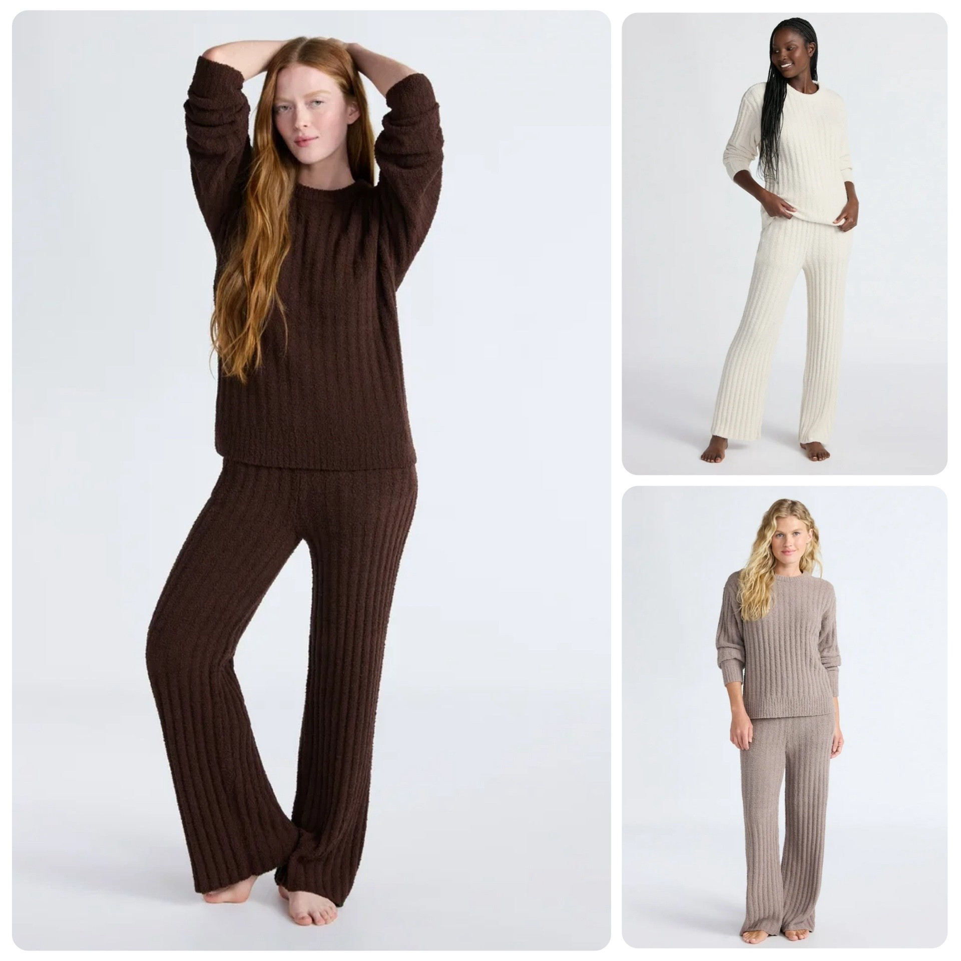 The coziest 2 piece sets at Walmart!! Barefoot dreams dupe for $35! 🩶🤍🤎

#LTKStyleTip #LTKSeasonal #LTKFindsUnder50