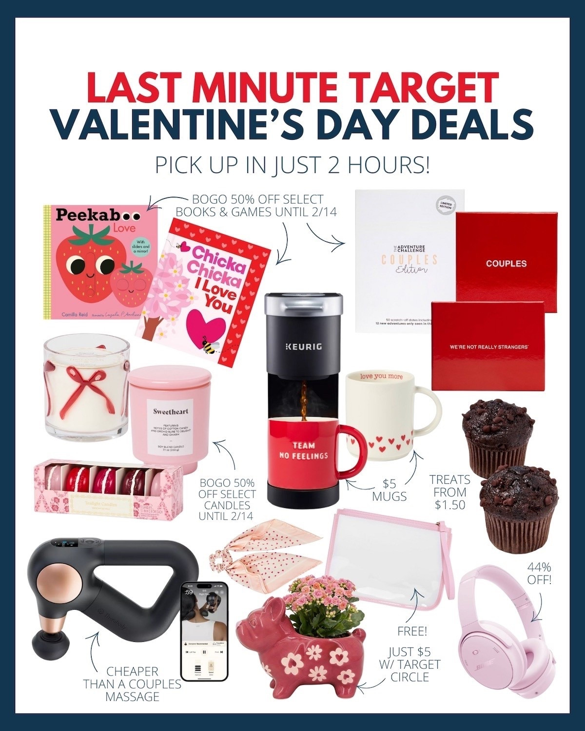 Shopping for a last-minute love ￼of your life?! These gifts are all available at Target for pick up! Get them in as soon as two hours! 🛍️❤️😍

#LTKSaleAlert #LTKSeasonal #LTKValentine