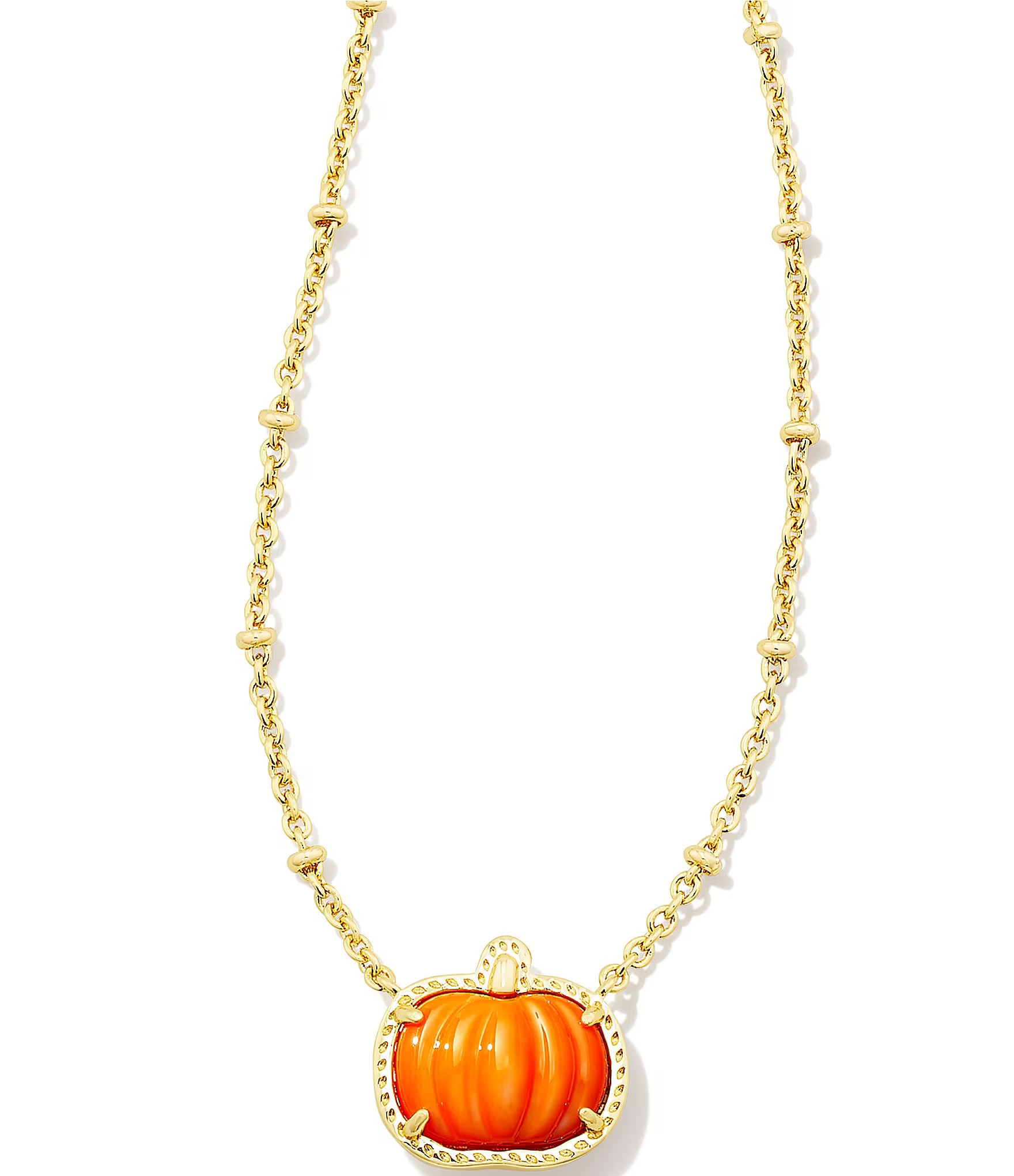 Pumpkin Short Pendant Necklace | Dillard's