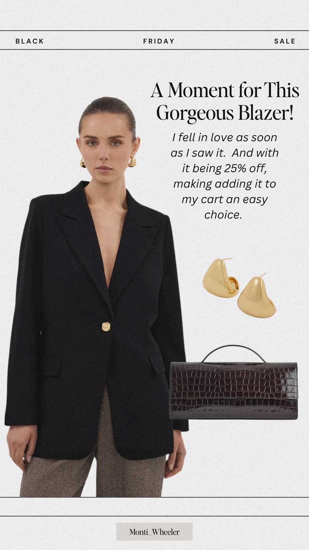 The Cohen Black Cinched Blazer is that effortless power piece.
Snatched waist, clean lines, and the perfect balance of feminine + tailored.
A wardrobe staple that instantly elevates any look 

 #LTKHoliday #LTKSaleAlert #LTKWorkwear