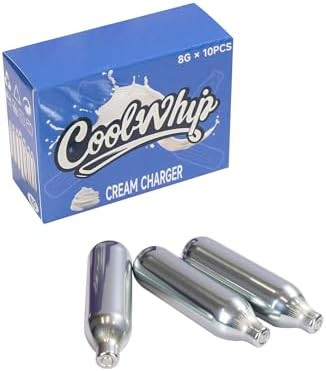 8g Food-grade 10-pack Replacement Charger Cartridge- Steel | Amazon (US)