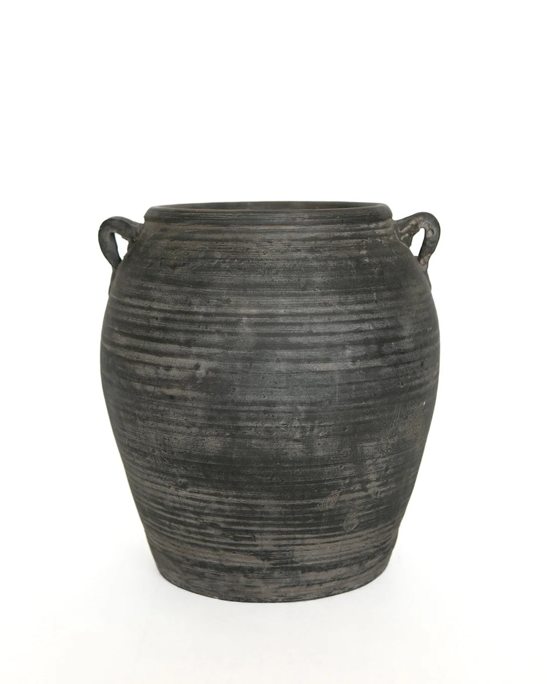 Vintage Black Pot | Elements by Remedy