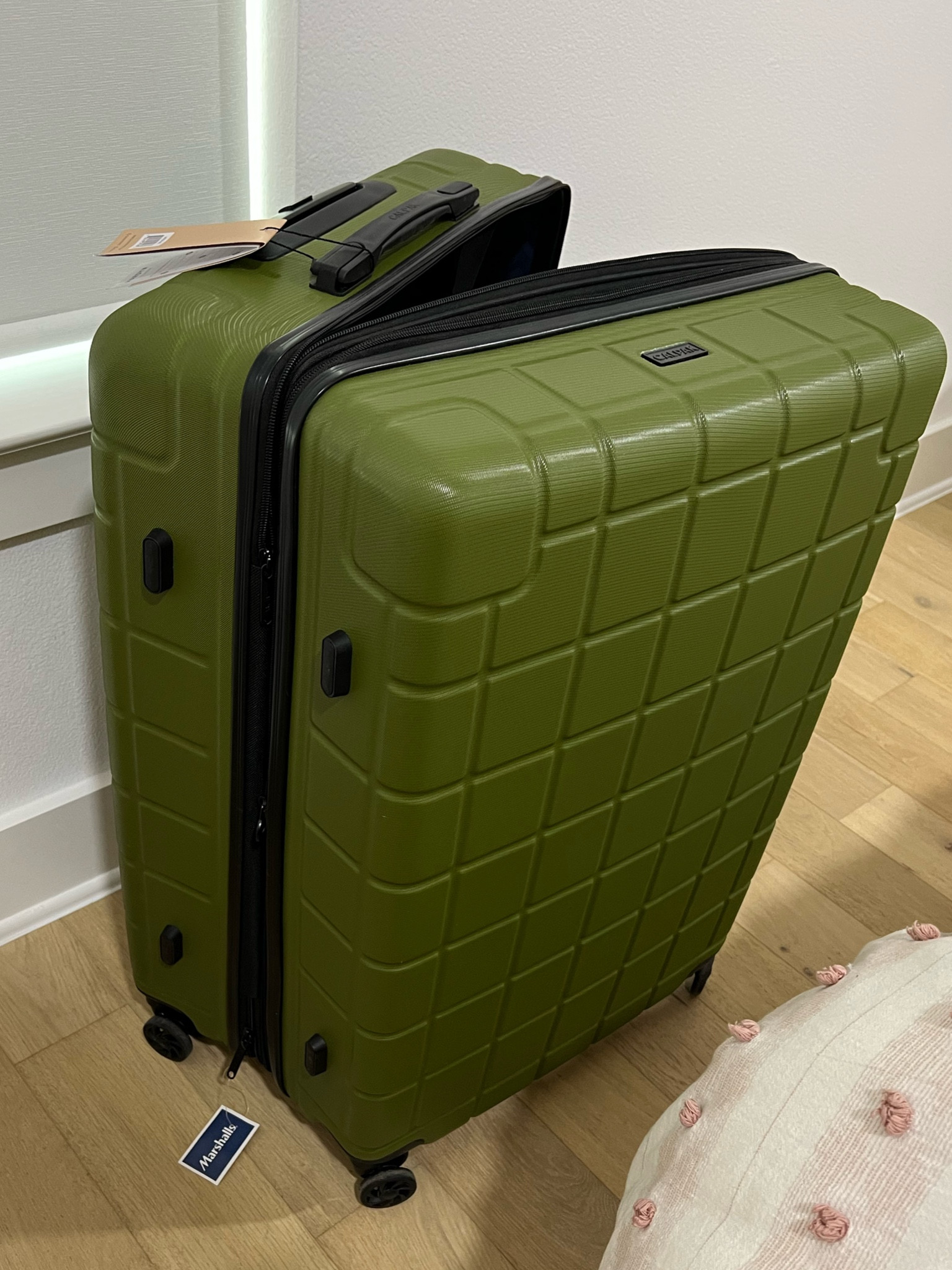 Marshalls carry cheap on luggage