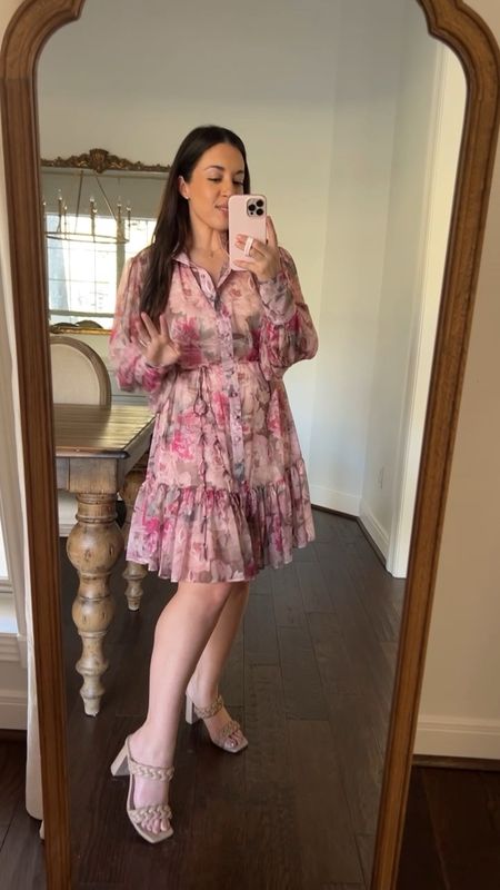 Are you looking for the perfect Easter dress? This beautiful floral dress is it! Also gorgeous for family photos, bridal and baby showers, or just a fabulous date night! From Dillards

#LTKFind #LTKSeasonal