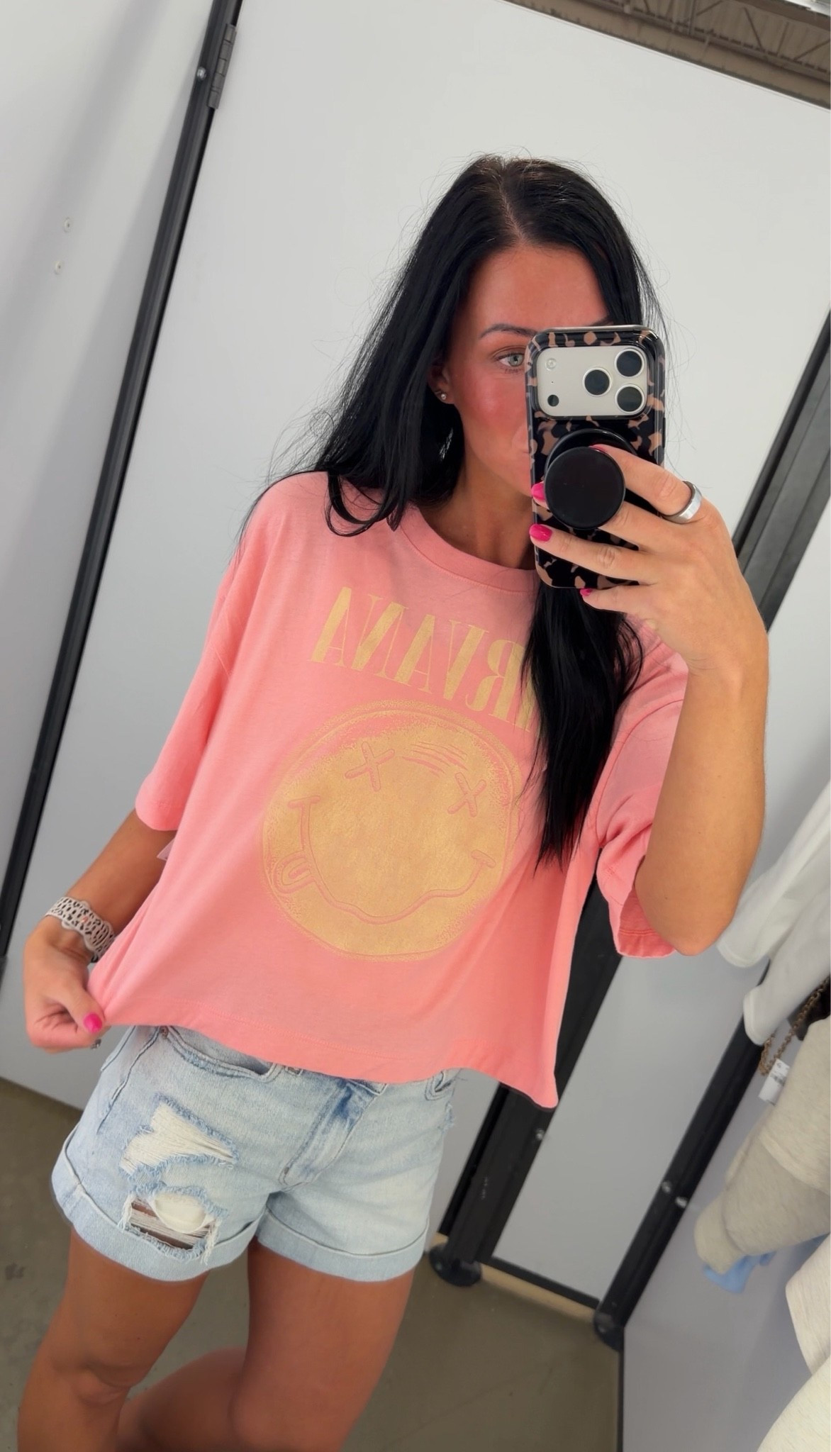 Nirvana boxy graphic tee

#LTKgrwm #LTKootd #LTKU