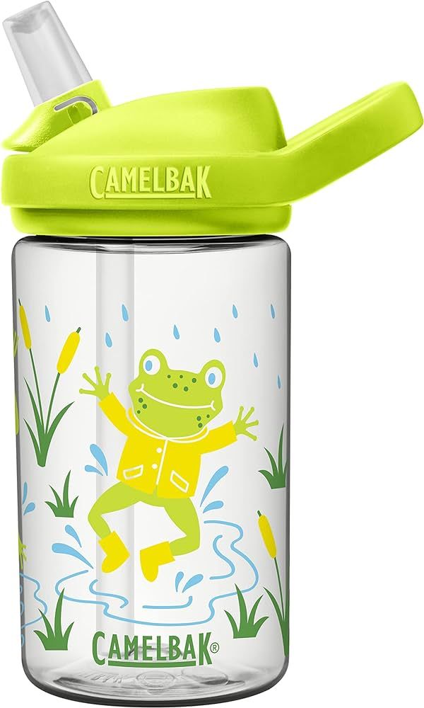 CamelBak Eddy+ 14oz Kids Water Bottle with Tritan Renew – Straw Top, Leak-Proof When Closed - L... | Amazon (US)