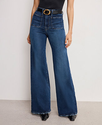 Good American Women's Wide-Leg Palazzo Jeans - Macy's | Macy's