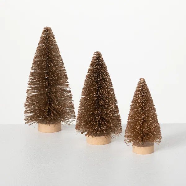 3 Piece Bottlebrush Tree Set | Wayfair North America