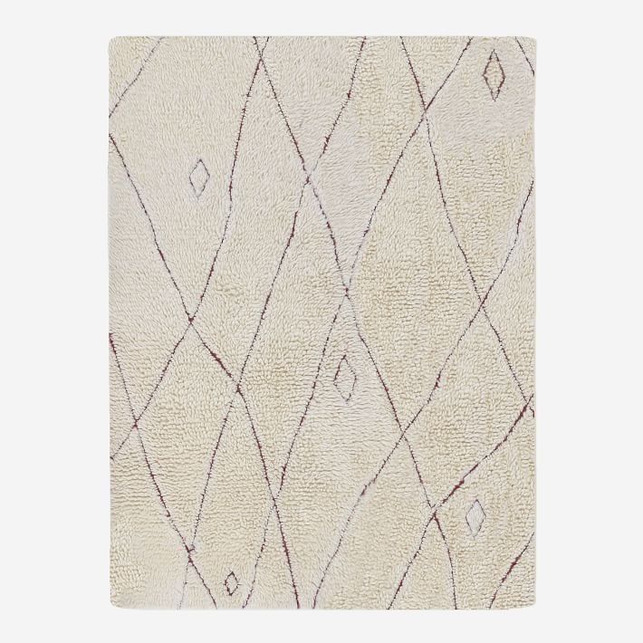 Diamond Drift Shag Rug | West Elm (US)