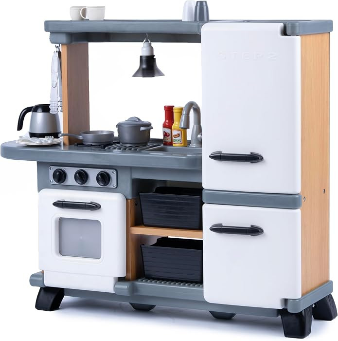 Step2 Harmony Kids Kitchen Playset, Indoor Kitchenette, Interactive Play with Lights and Sounds, ... | Amazon (US)