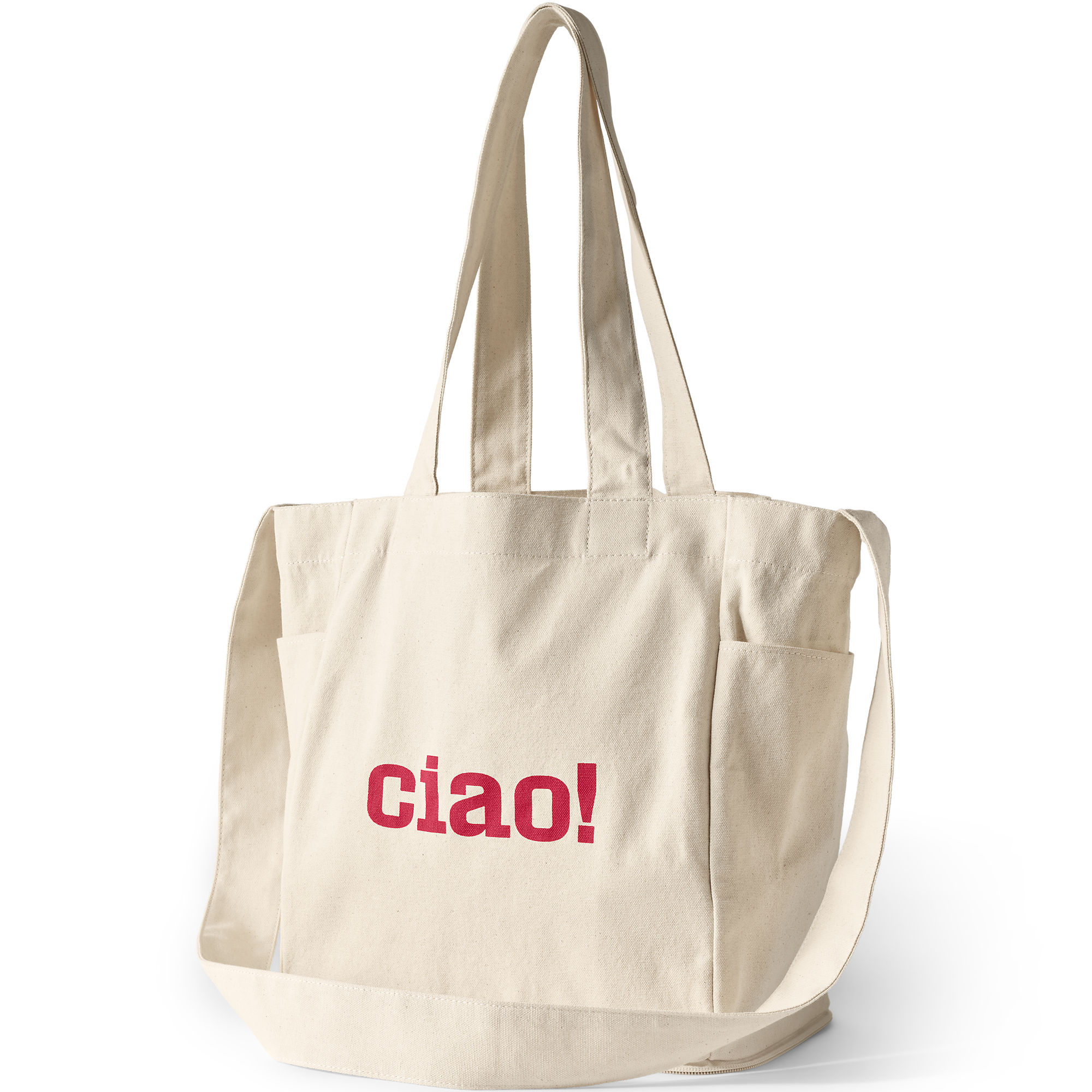 Canvas Market Tote | Lands' End (US)