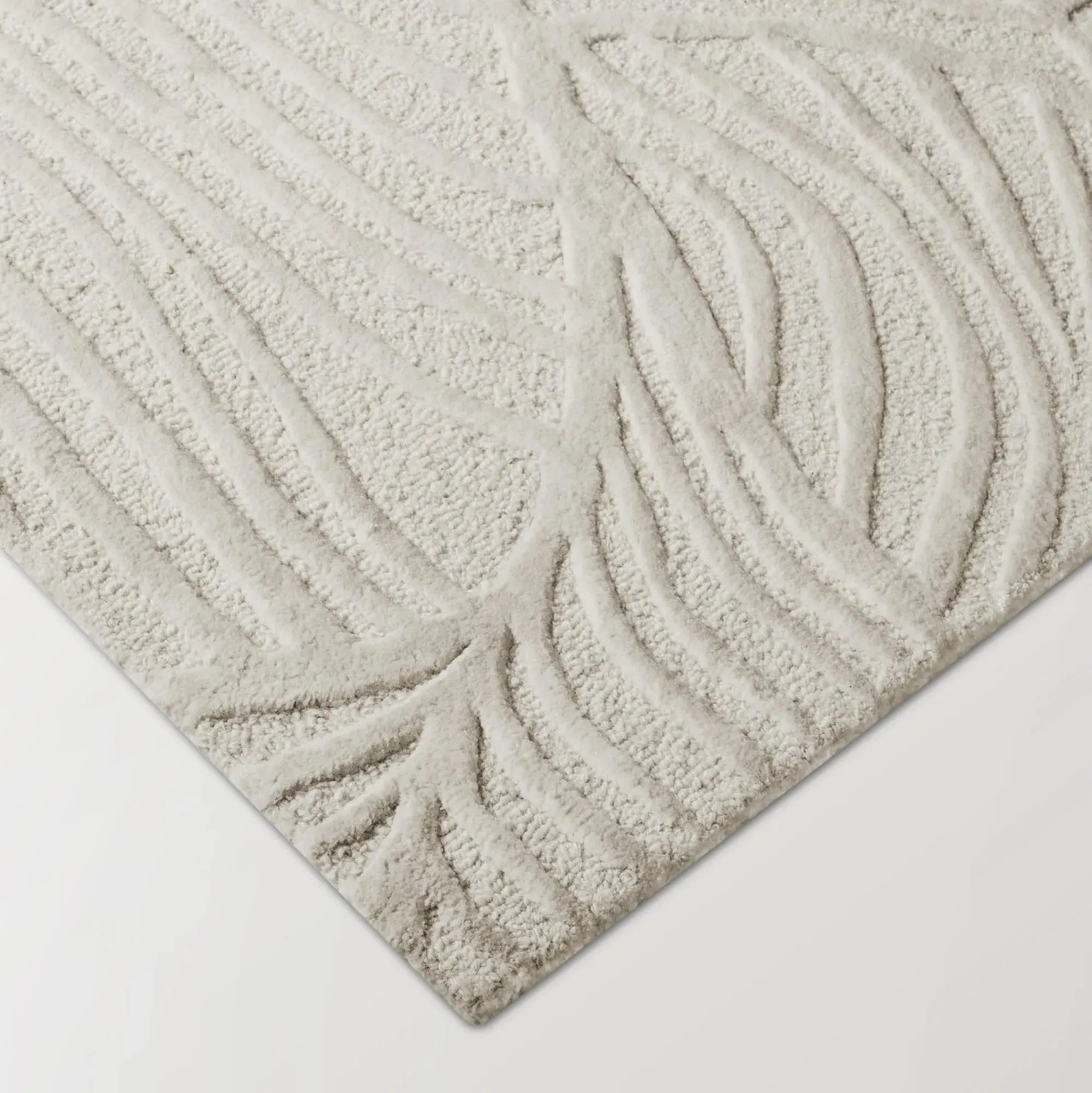 Palm Rug - Ivory | Z Gallerie