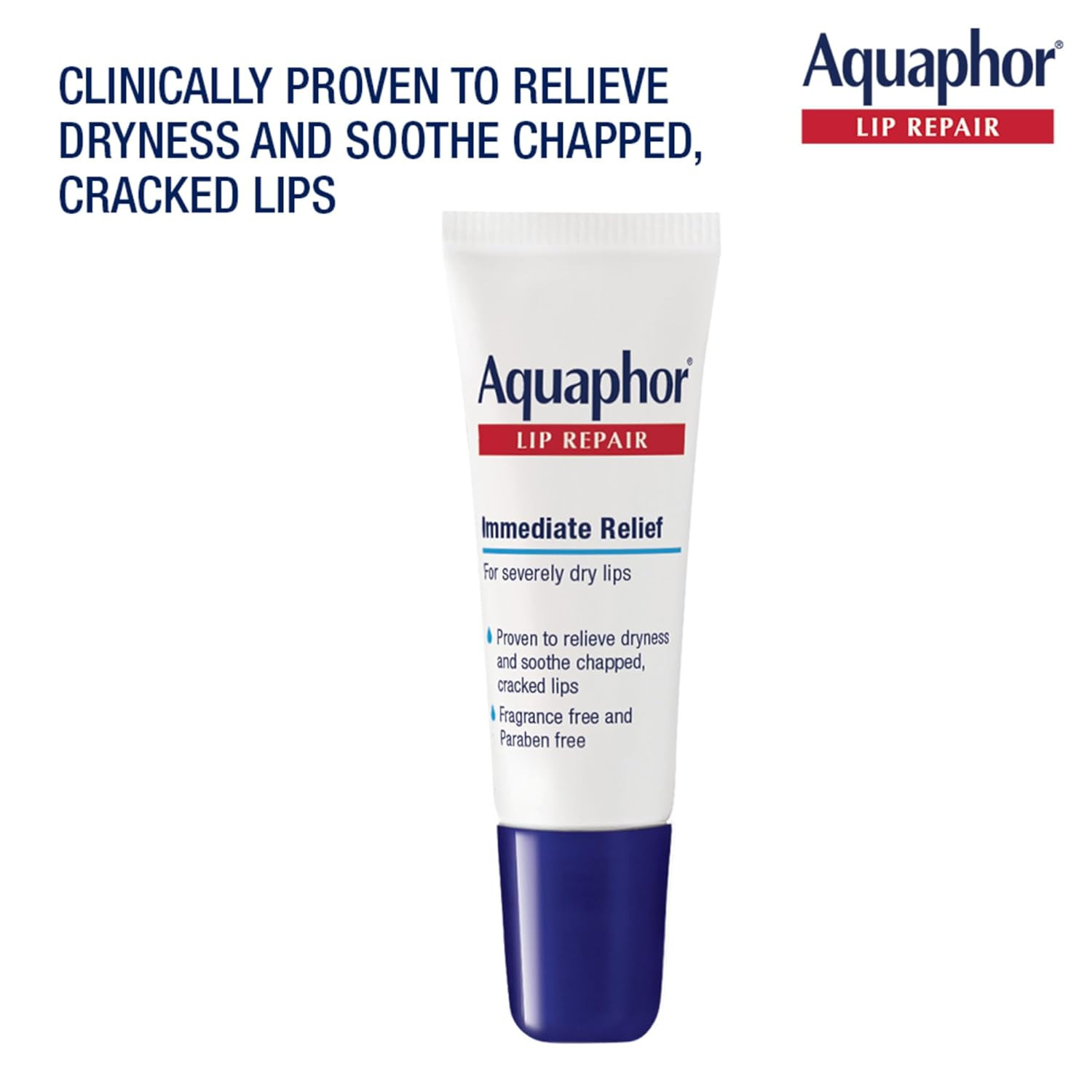 Aquaphor Lip Repair Ointment, Moisturizing Lip Balm Pack, Mothers Day Gifts, 0.35 Tube, Pack of 2 | Amazon (US)