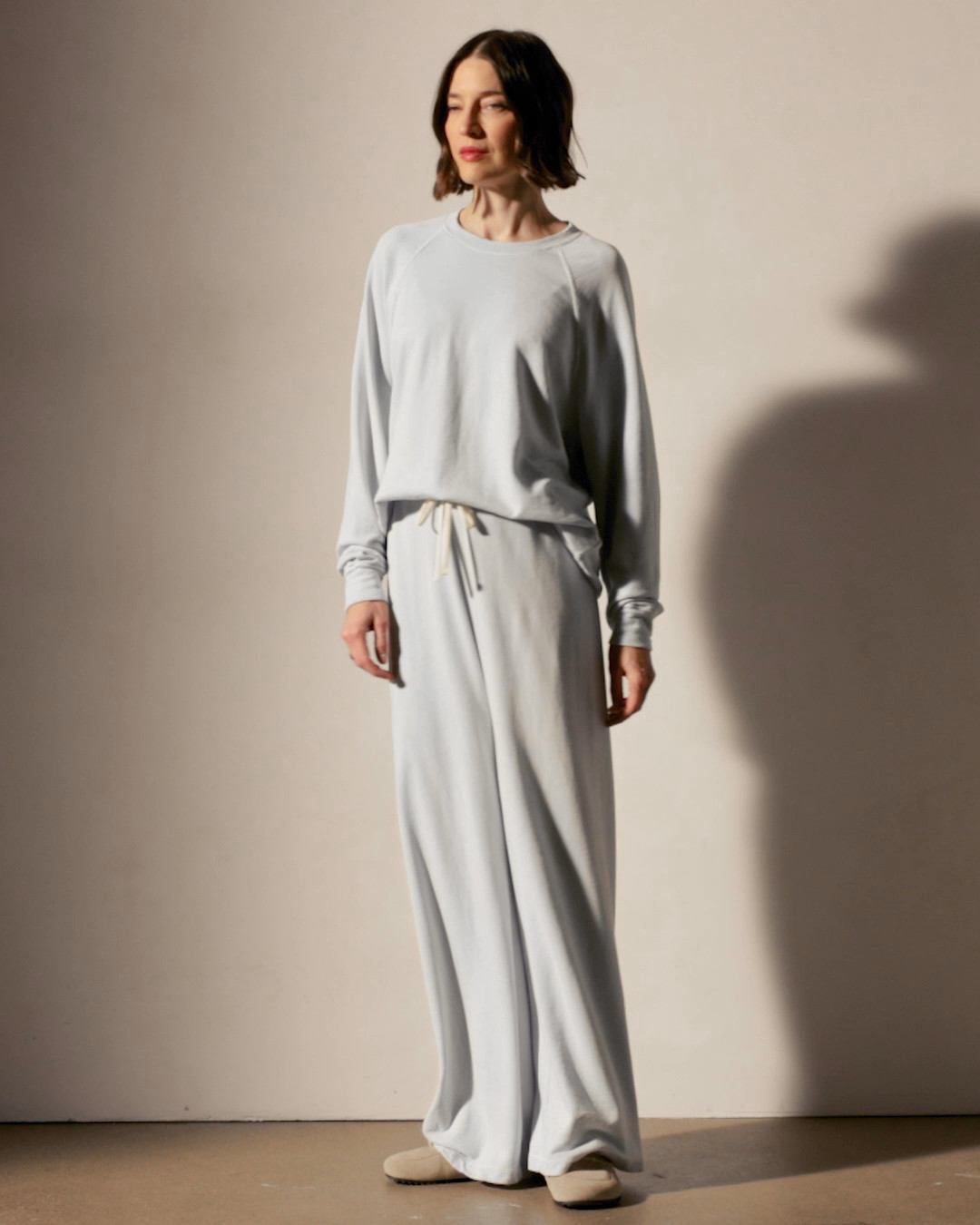 Vintage French Terry Wide Leg Sweatpant - Memory Pigment | James Perse (US)