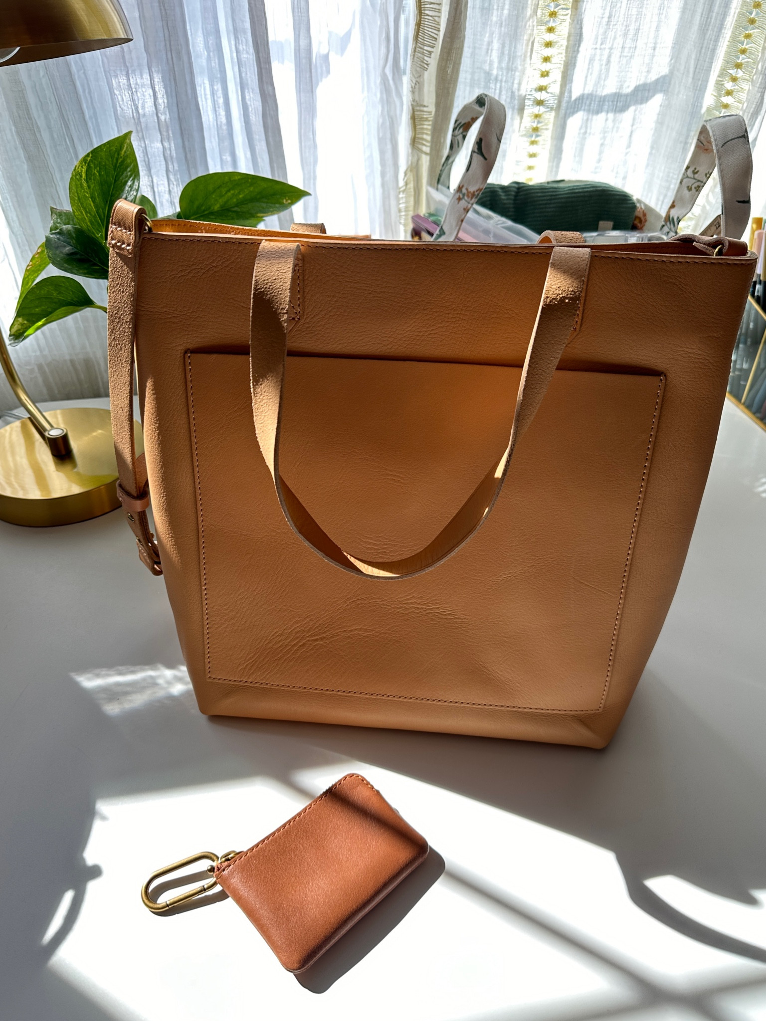 Madewell Natural Buff Medium Transport Tote

#LTKitbag