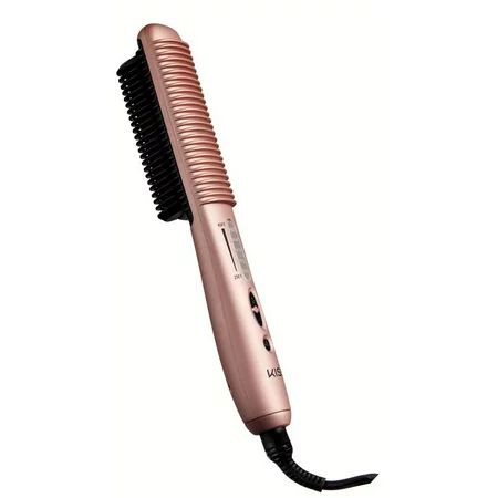 Kiss Professional Ceramic Hair Straightening Brush/Styling Comb Gold Edition | Walmart (US)
