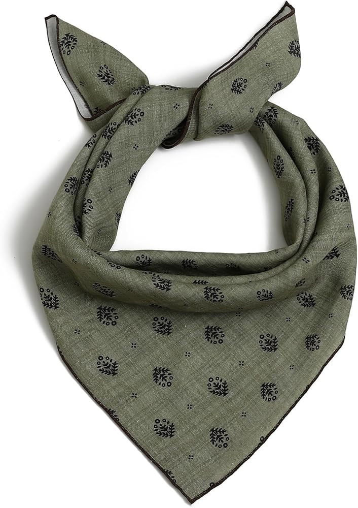 THENEXTLOVE Soft Cotton Viscose Bandana 22''x22'' for Women and Men Multi-purpose Headband Hair S... | Amazon (US)