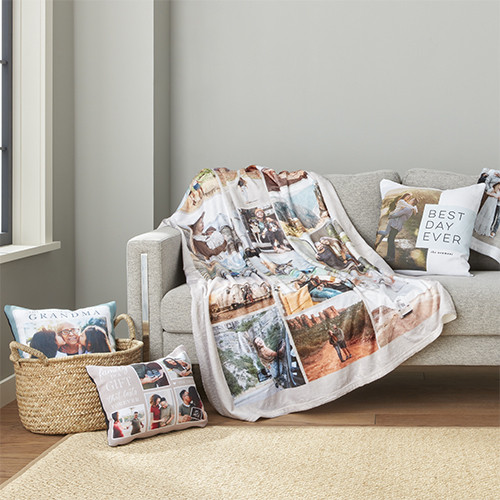 Photo Gallery Fleece Photo Blanket | Shutterfly