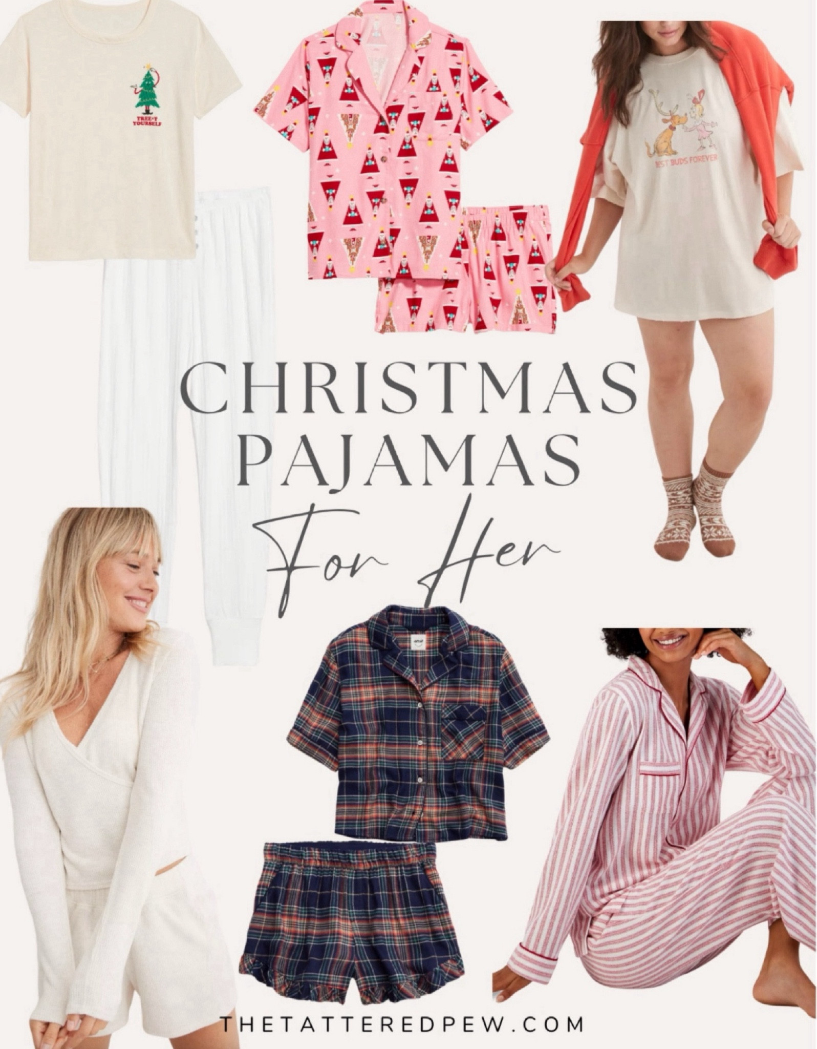 Christmas pajama finds for her! 


Christmas gift guide, Christmas 2023, cozy holiday pajamas, cozy Christmas PJs  



#LTKGiftGuide #LTKHoliday #LTKSeasonal