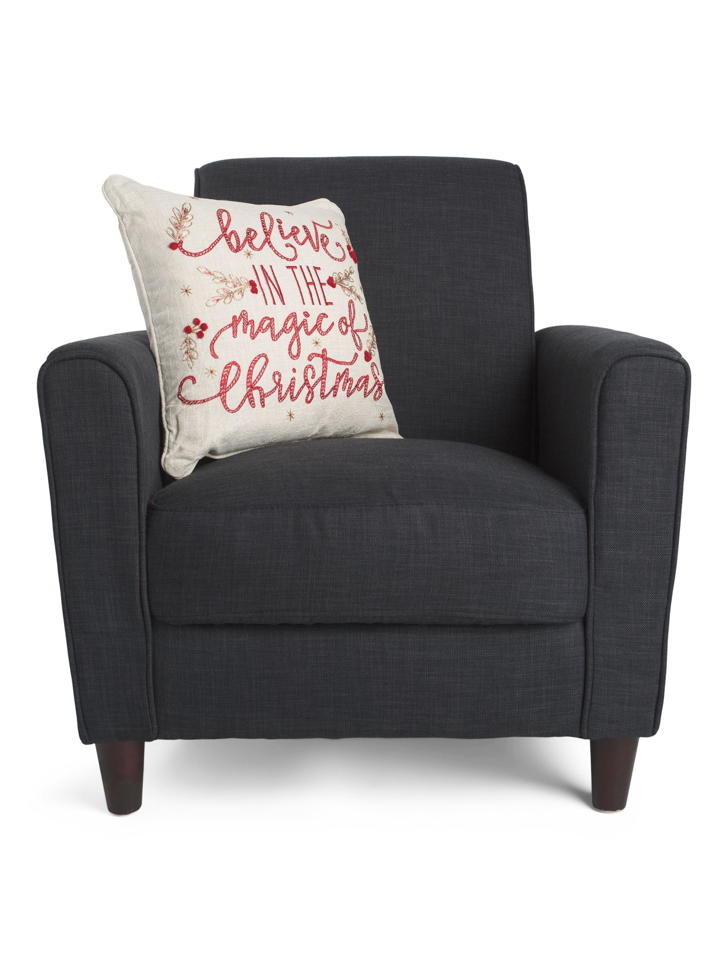 18x18 Believe In The Magic Of Christmas Pillow | TJ Maxx