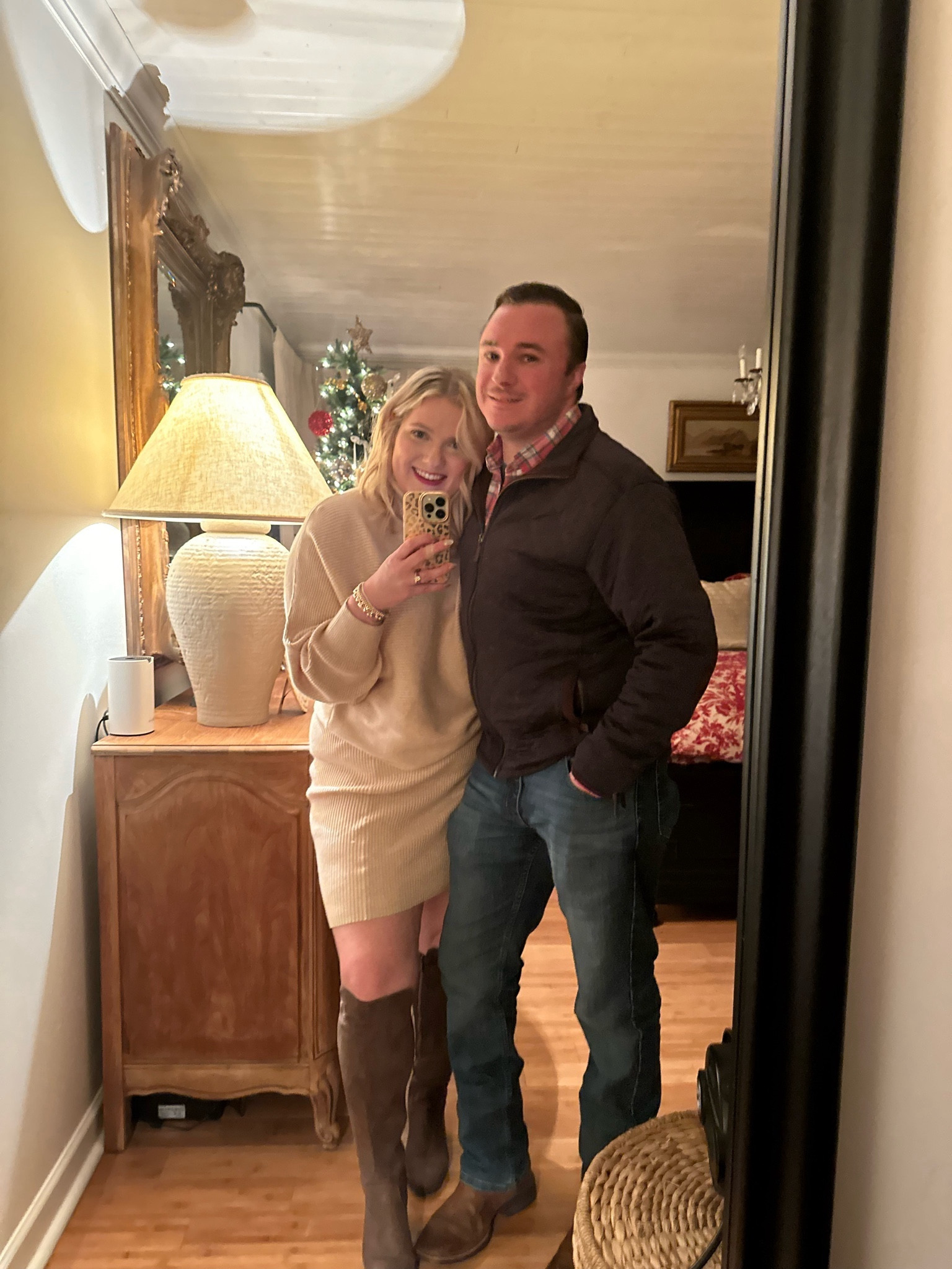 Date night ♥️ these boots are amazing for wide calf! 

#LTKSeasonal #LTKfindsunder50 #LTKmidsize