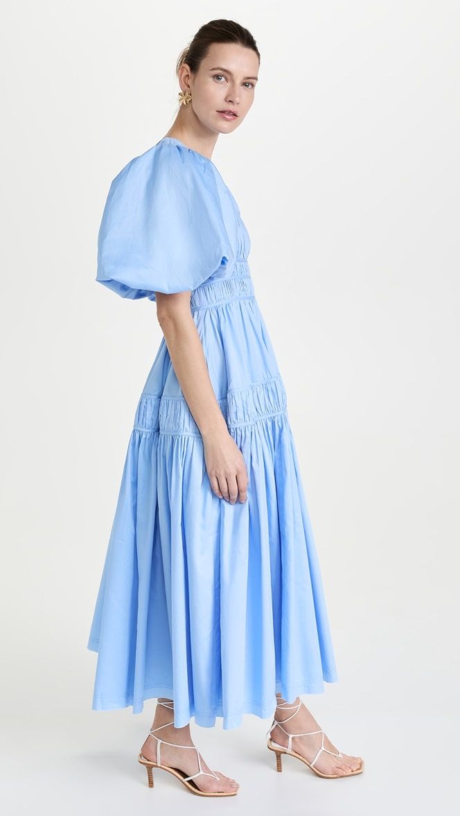 Fallingwater Gathered Midi Dress | Shopbop