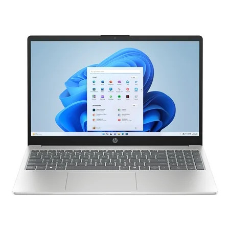 HP 15.6 inch Win 11 Laptop Intel Processor N200 4GB RAM 128GB UFS Silver (12-mo. Microsoft 365 incl.) | Walmart (US)